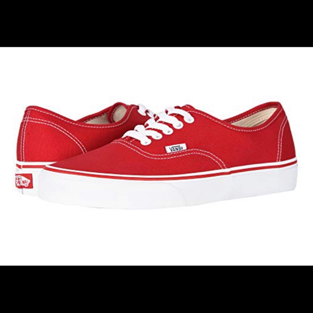 Red vans size 13